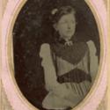 Unknown Girl - Hill Family.   Florence Miriam Hill Morgan Photograph Album