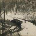 Bridge Across Stony Creek in Winter