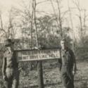 CCC Workers Charles Ault and Argil Rexroad at Camp Price