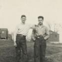 CCC Workers Noble Shaffer and Clifford Perry at Camp Price