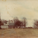 Back of Pearl S. Buck Birthplace and Barns at Stulting Farm Before Renovation