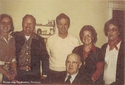 Five Kisner Siblings with their Father Lloyd Kisner, Sr on his 80th Birthday